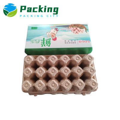 18 Cells Cardboard Egg Carton Manufacturer Custom Print Cardboard Egg PACK Factory 18 Cells Cardboard Egg Carton Manufacturer Custom Print Cardboard Egg PACK Factory