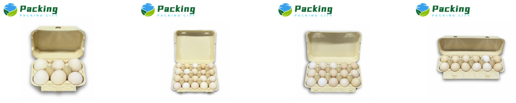 Bamboo Egg Pack Bamboo Fiber Pulp Egg Carton China Factory America Manufacturer Europe Producer