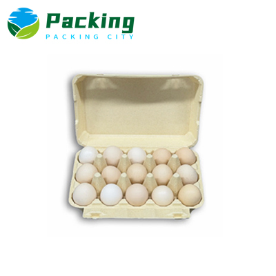 Bamboo Pulp 15 Cells Egg Carton B1501 Bamboo Pulp 15 Cells Egg Carton Producing Factory China Exporter American Producer