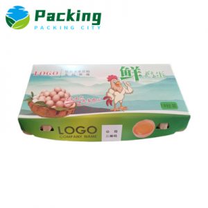 Cardboard Egg Carton C1803 Print lid Cover egg pack Factory 18 Packs