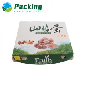 Cardboard Egg Carton C2003 mixed pulp egg carton Factory 20 Packs