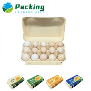 15 Packs Bamboo Egg Carton B1503 Bamboo Pulp Egg Carton China Manufacturer