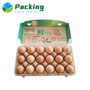 18 Cells Hybrid Egg Carton C1804 Hybrid Egg Packaging Manufacturer